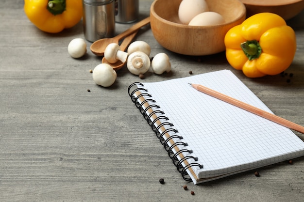 Notatnik z przepisem